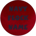 Navy Belvet Flock Name